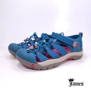 Keen Newport Outdoor Adjustable Trail Sandal Youth Girls Size 6 1020362 Blue